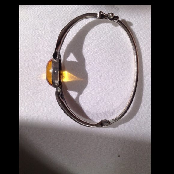☀️Sterling Silver Baltic Amber Bracelete☀️ - Picture 3 of 8